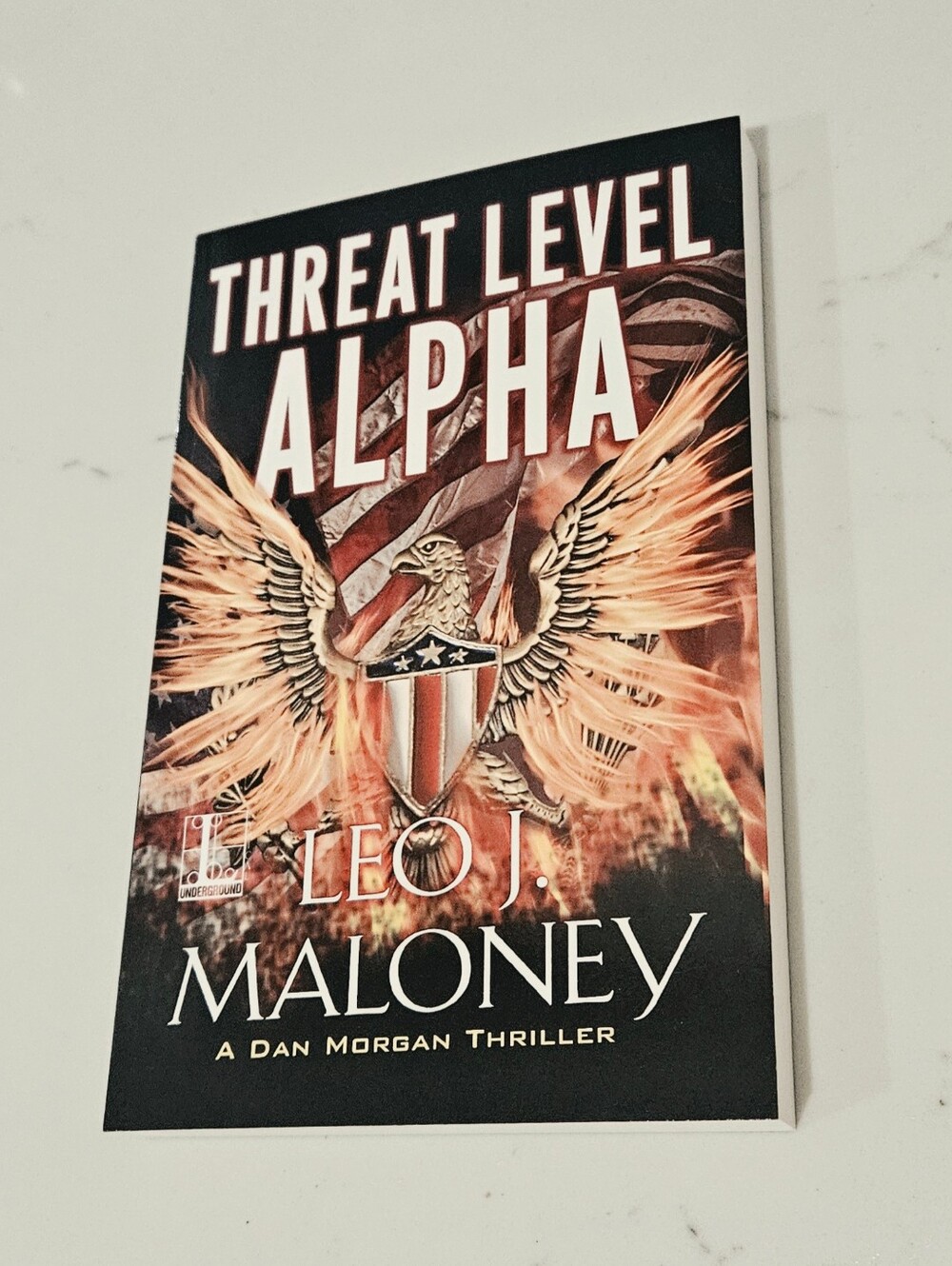 Threat Level Alpha Leo J. Maloney Thriller Paperback Book